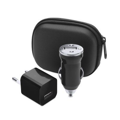 Set de varios cargadores USB de 1000 mA Neg