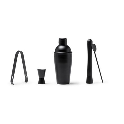 Set cocktail de acero inoxidable 550ml.