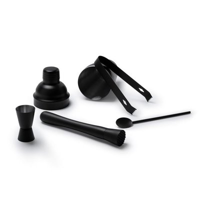 Set cocktail de acero inoxidable 550ml.