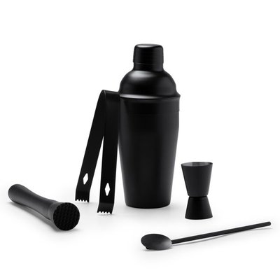 Set cocktail de acero inoxidable 550ml.