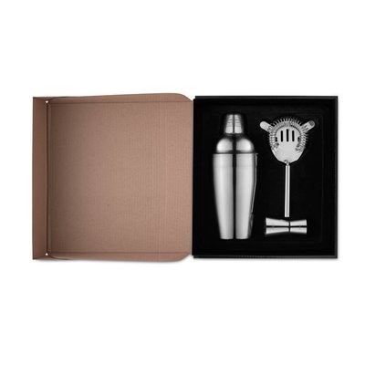 Set de coctel 500ml con medidor y colador