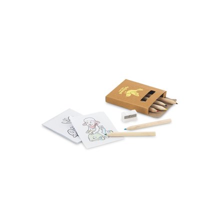 Set para Colorear con 6 Lápices