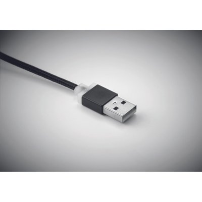 Set de cable USB a micro USB y tipo C