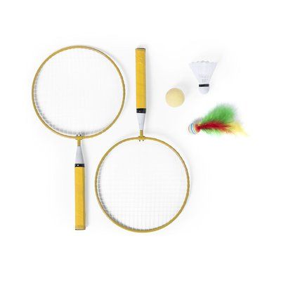 Set de juego de badminton Amarillo