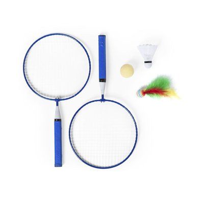 Set de juego de badminton Azul