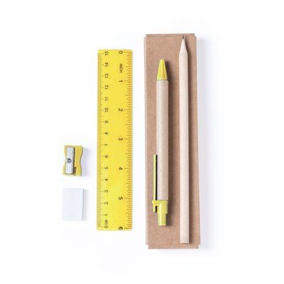 Set ecológico de escritura de 5 piezas con estuche Ama