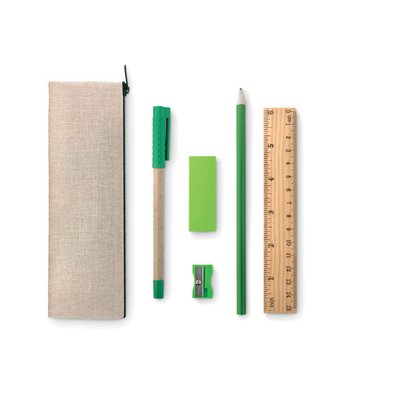 Set con estuche 6 piezas ecológico