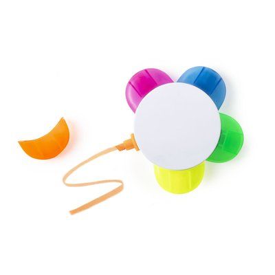 Set Flor Marcadores 5 Colores