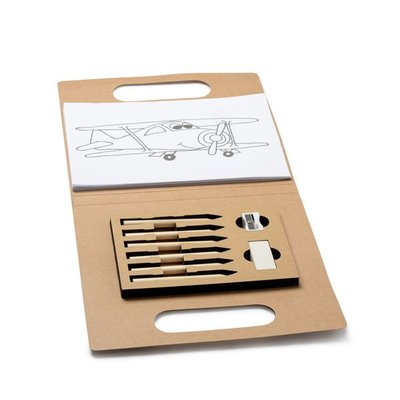 Set infantil para colorear con dibujos