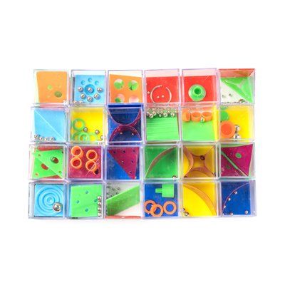 Set de juegos de habilidad con 24 items Transparente Talla Única Adulto