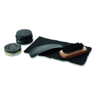 Set limpia calzado 5 piezas en elegante estuche cilíndrico