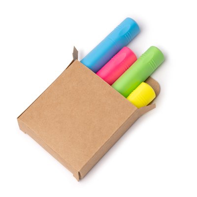 Set de marcadores 4 colores