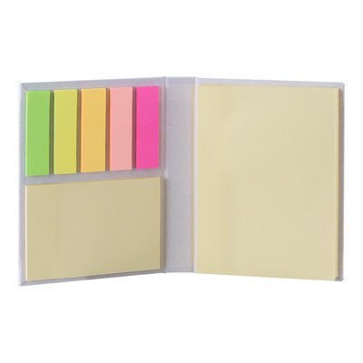 Set de notas adhesivas Blanco