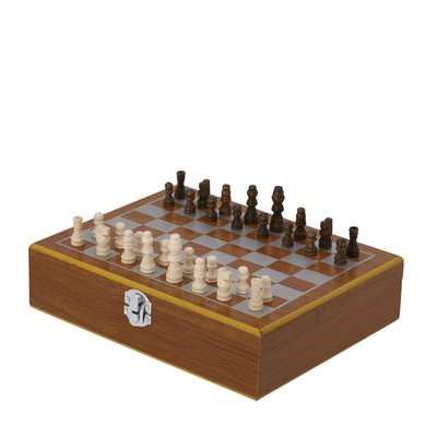 Set petaca con ajedrez