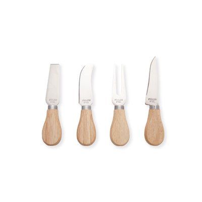 Set de utensilios para quesos koet de 4 piezas