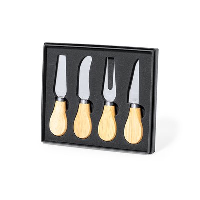 Set de utensilios para quesos koet de 4 piezas
