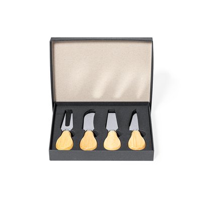 Set de utensilios para quesos koet de 4 piezas