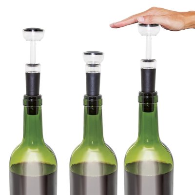 Set de vino con sacacorchos eléctrico
