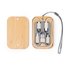 Set de cables cargadores de fibra de trigo Crudo Talla Única Adulto