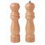 Set Salero y Pimentero Madera/Cerámica Marrón