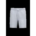 Short de hombre tejido algodón y poliéster White Xxl