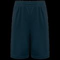 Short infantil de baloncesto Navy 8/10 Ans