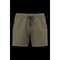 Short de chándal para mujer con cintura elástica Light Khaki Heather Xl
