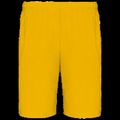 Short equipaciones ligero elástico Sporty Yellow S