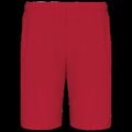 Short equipaciones ligero elástico Sporty Red M