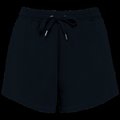 Short algodón de mujer Washed black M