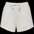 Short algodón de mujer Washed Ivory XS