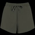 Short algodón de mujer Washed Organic Khaki L