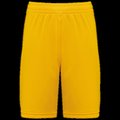 Short de baloncesto para hombre Sporty Yellow L