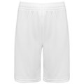 Short de baloncesto para hombre White XL