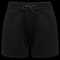 Short de chándal para mujer con cintura elástica Black S