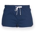 Short diseño Retro infantil algodón Navy / White 11/12 Ans