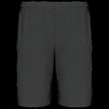 Short equipaciones ligero elástico Dark Grey L
