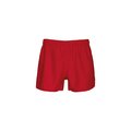 Short de rugby unisex con cintura elástica Sporty Red XL