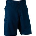 Short de trabajo con cintura elástica French Navy 48 Uk