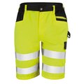Shorts cargo de seguridad Fluorescent Yellow S