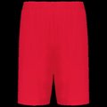 Shorts deportivos hombre algodón Red M