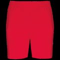 Shorts deportivos infantil de algodón Red 10/12 ans