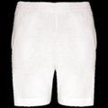 Shorts deportivos infantil de algodón White 12/14 ans