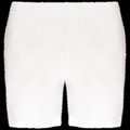 Shorts deportivos mujer algodón White XL