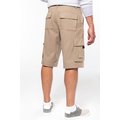 Shorts multibolsillos algodón envejecido