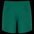 Shorts de rugby niño con cintura elástica Dark Green 6/8 Ans