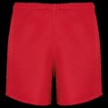 Shorts de rugby niño con cintura elástica Sporty Red 12/14 ans