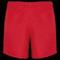 Shorts de rugby niño con cintura elástica Sporty Red 4/6 ans
