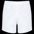 Shorts de rugby niño con cintura elástica White 6/8 ans