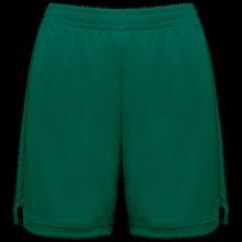 Short de baloncesto para mujer Dark Green Xs